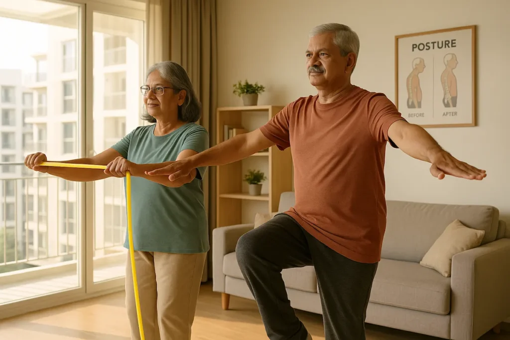 Why Older Adults in HSR Layout Are Turning to Posture Correction for Better Mobility 5 senior citizen physiotherapy